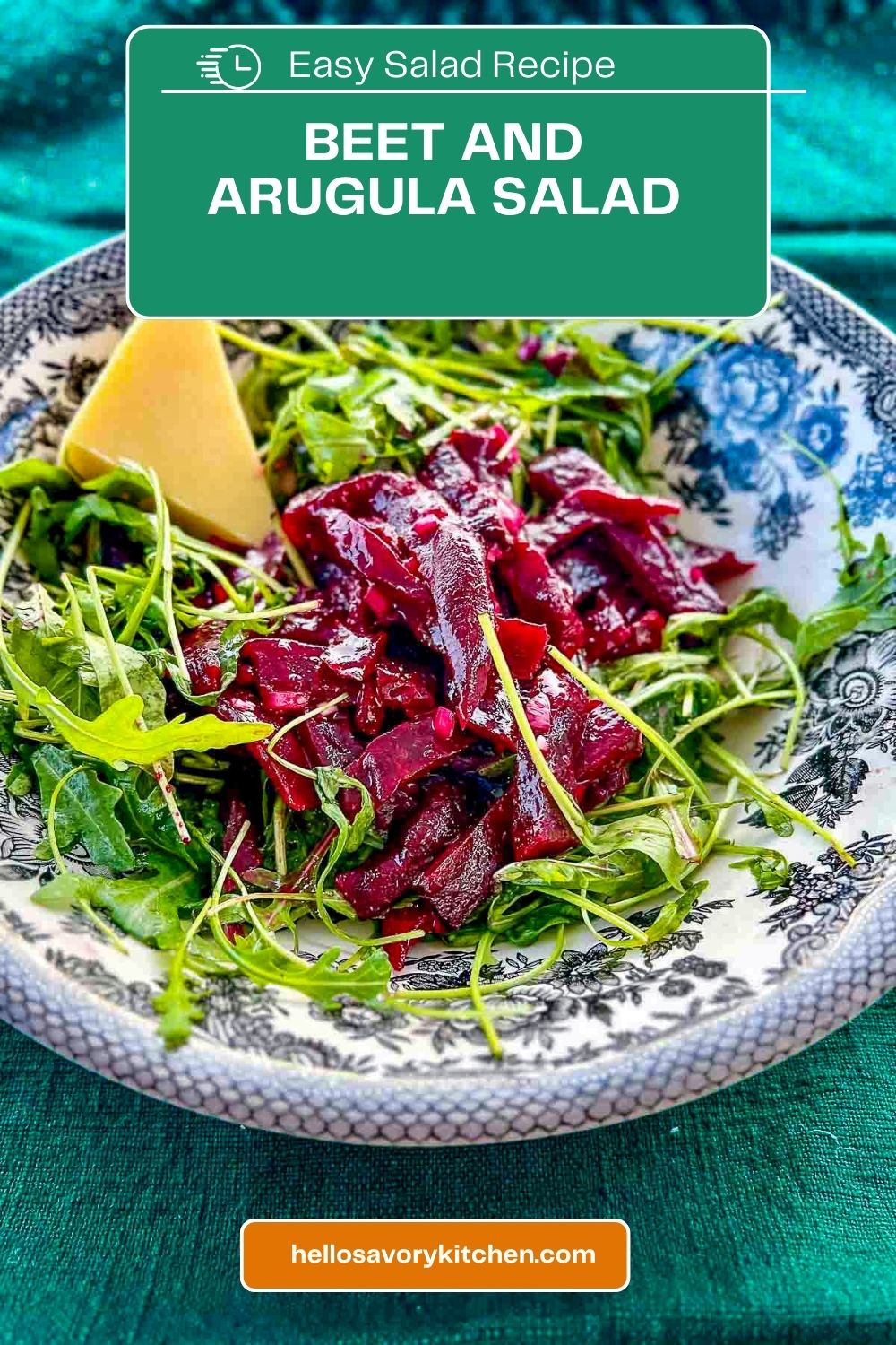 Beet And Arugula Salad. Pinterest