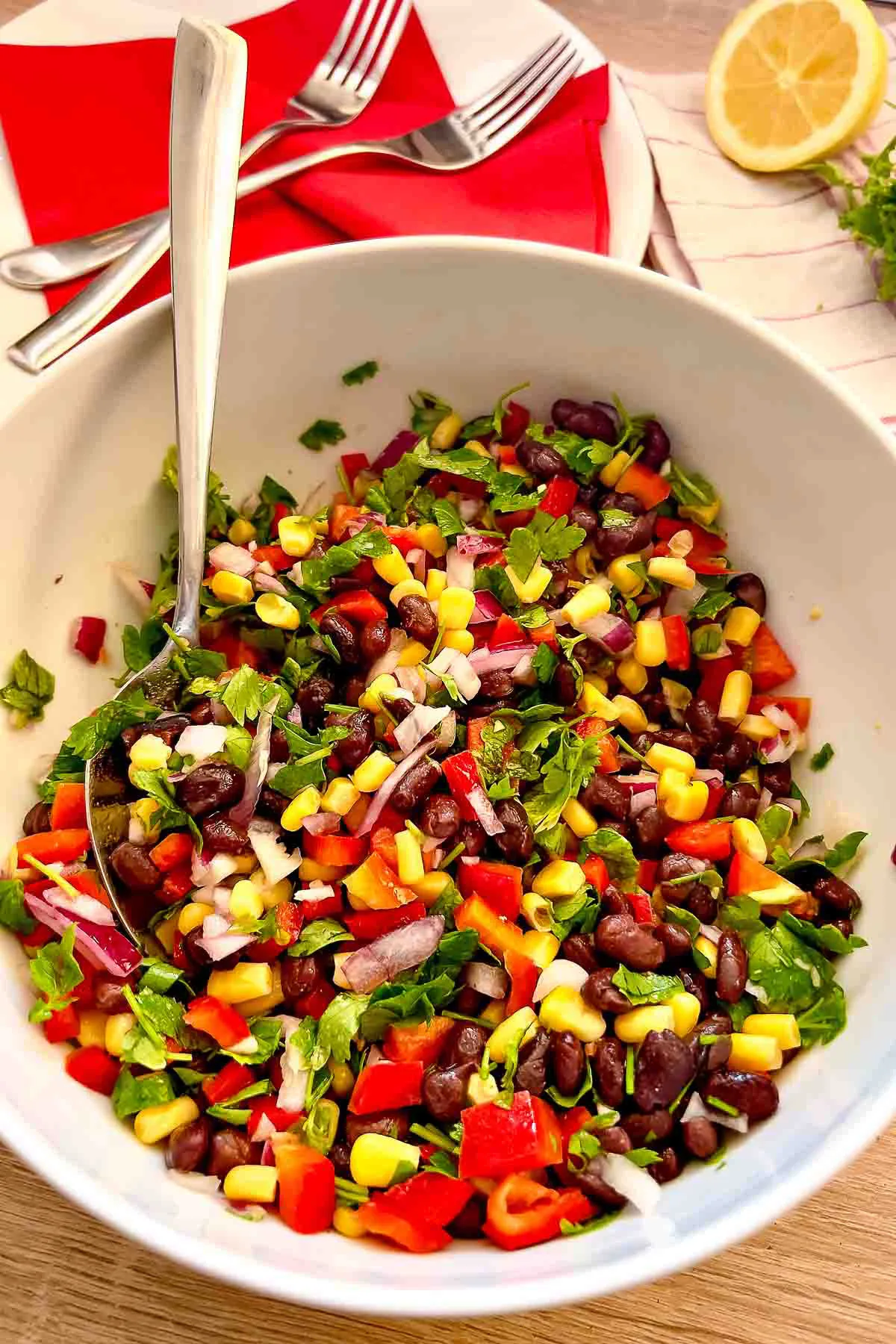 Black Bean Salad With Corn